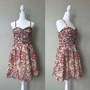 Modcloth Minuet Goddess Floral Dress